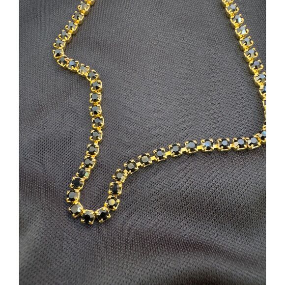 Beautiful Vintage Tennis Crystal Necklace - Picture 5 of 6